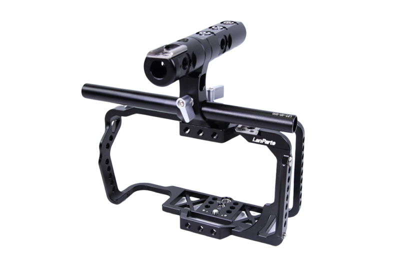 LanParte Blackmagic PCC 4K Full Cage with SSD-T5 Clamp
