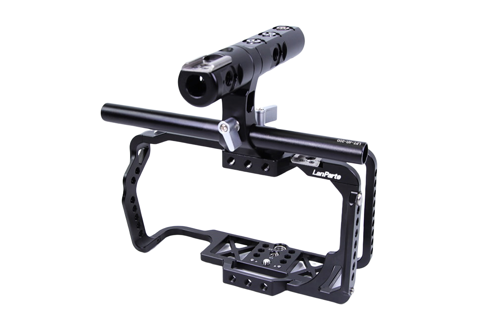 LanParte Blackmagic PCC 4K Full Cage with SSD-T5 Clamp