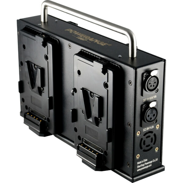 Powerange V-Mount SLIM Portable Simultaneous Quad Charger & 28V Power Station