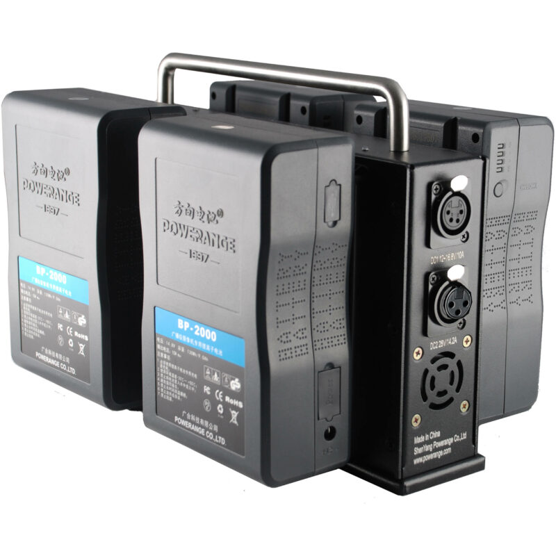 Powerange V-Mount SLIM Portable Simultaneous Quad Charger & 28V Power Station - Image 2