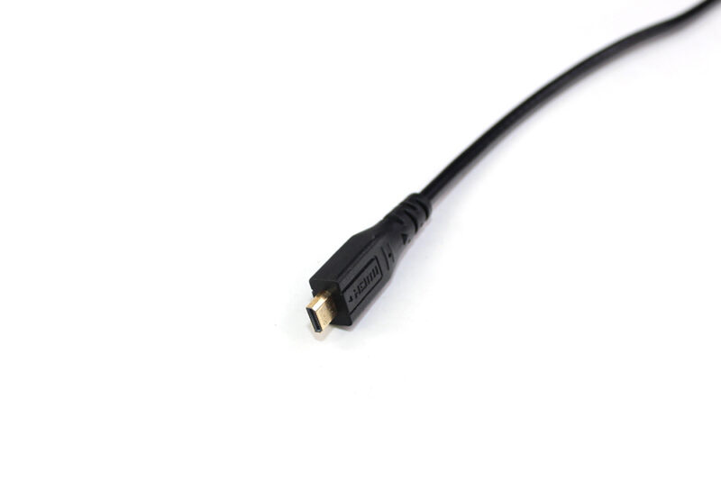 Mini to Micro HDMI Cable (17.7") - Image 4