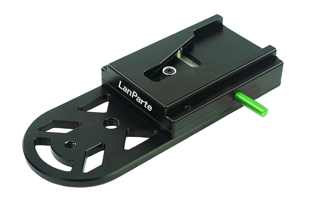 Monopod V-lock plate