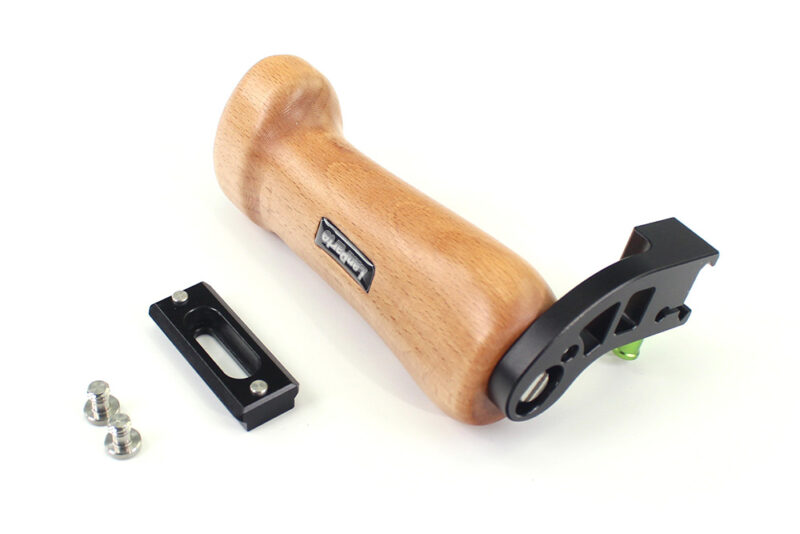 Wooden left handle with nato rail for cage - Image 3
