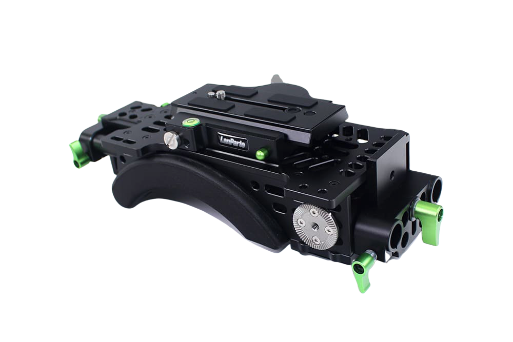 Lanparte V-Mount Shoulder Support, V2 (Manfrotto 501 version)