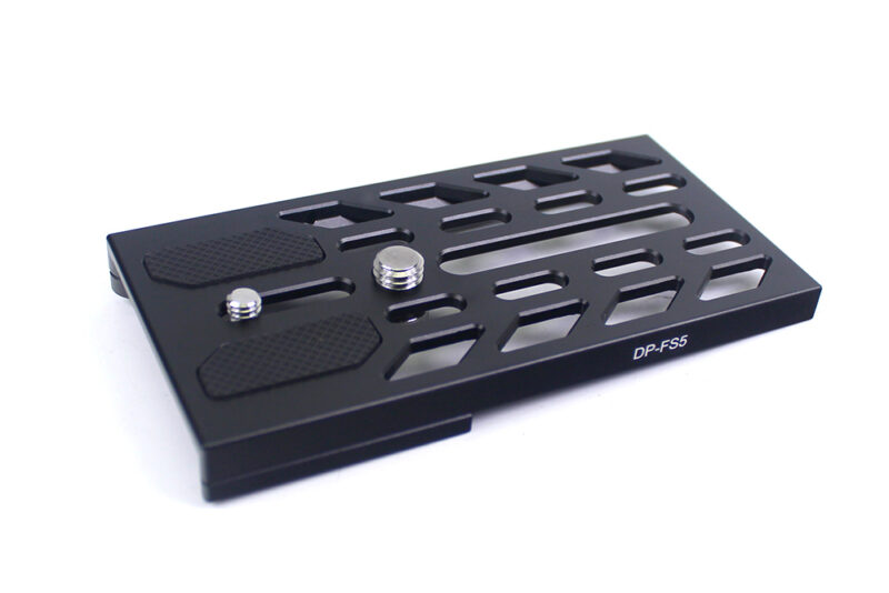 LanParte Bottom Dovetail Plate for FS5 Series Camera with VMS-02 Shoulder Support - Image 4
