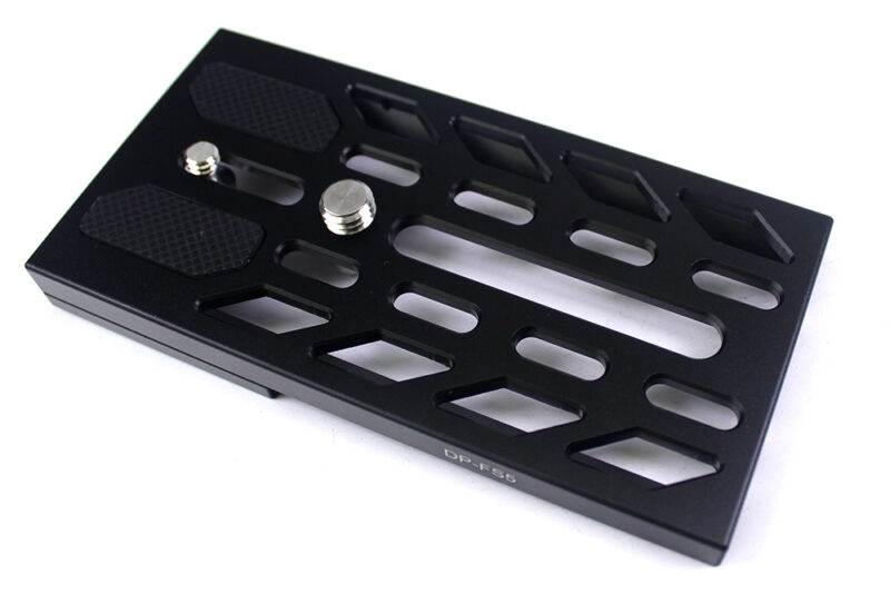LanParte Bottom Dovetail Plate for FS5 Series Camera with VMS-02 Shoulder Support - Image 3