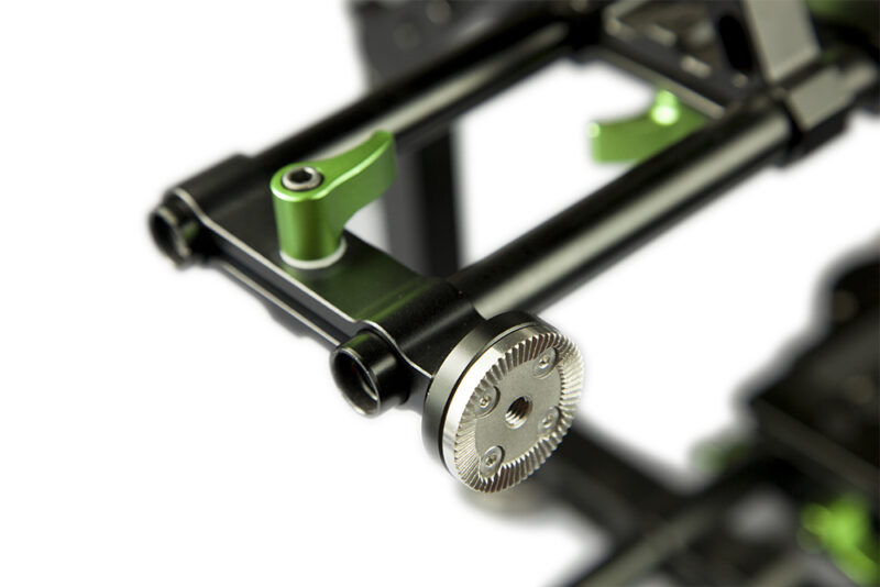 Lanparte Arri Rosetter Lock Threaded hole with Double Rod Clamp - Image 4