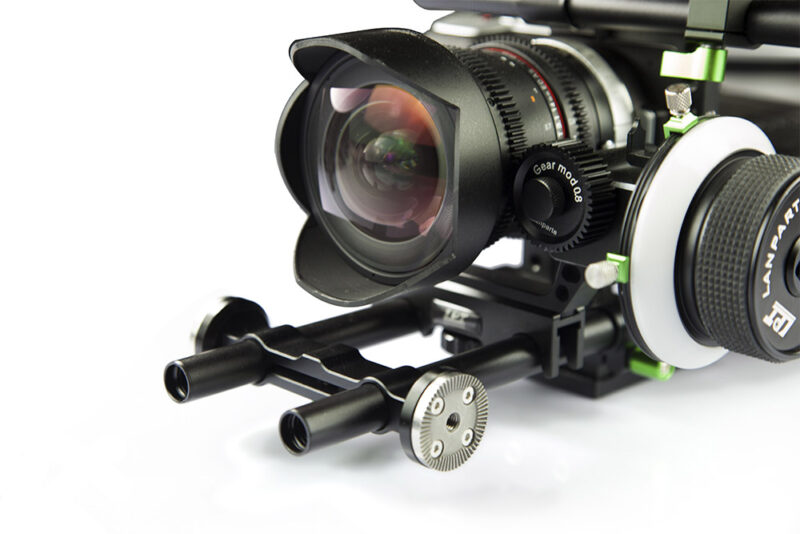 Lanparte Double Arri Rosetter Lock Threaded hole with Double Rod Clamp - Image 3