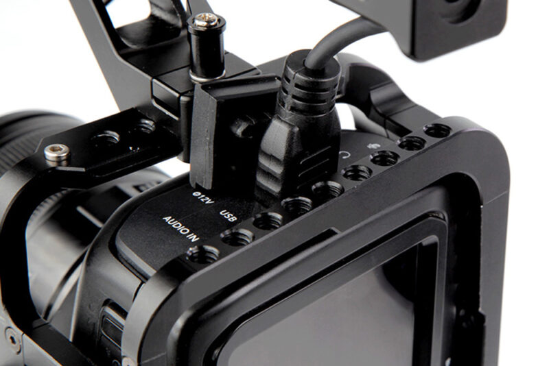 Lanparte BMPCC 6K/4K camera full cage with Manfrotto 501 quick release plate - Image 2