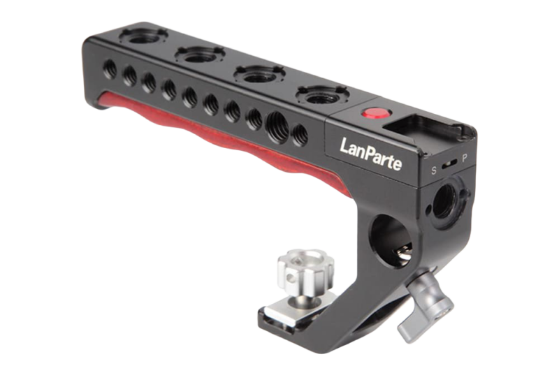 LanParte LANC REC top handle with Arri Locator
