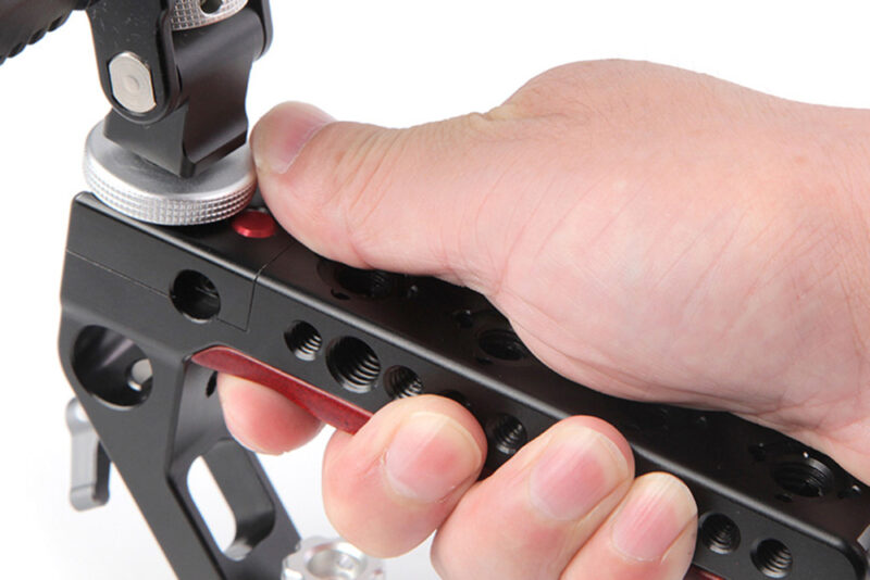 LanParte LANC REC top handle with Arri Locator - Image 3