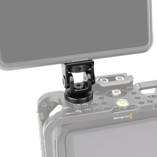 LanParte Monitor Rotation Bracket with Cold Shoe Mount