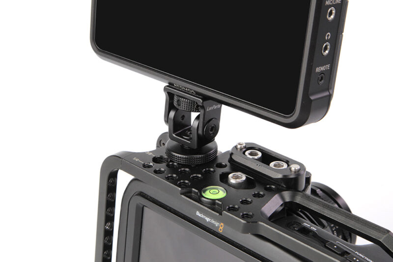 LanParte Monitor Rotation Bracket with Cold Shoe Mount - Image 2