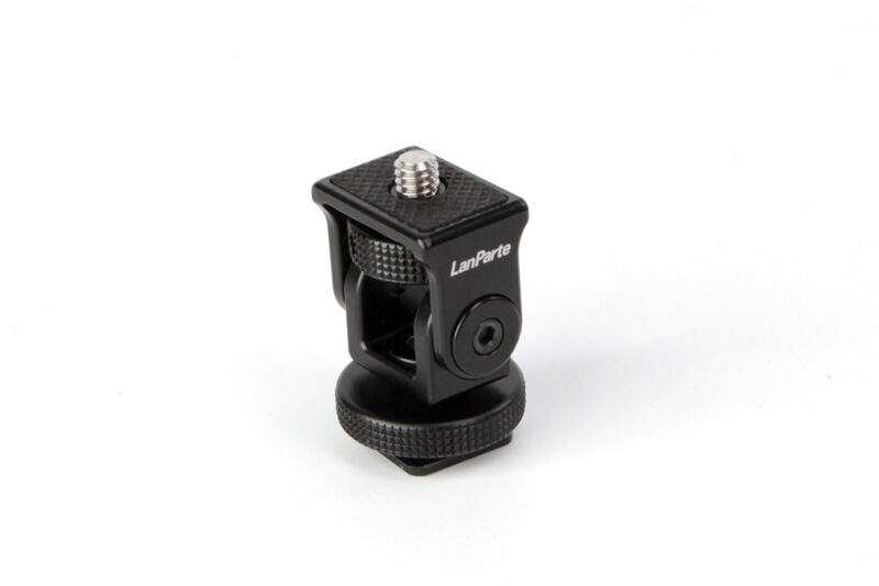 LanParte Monitor Rotation Bracket with Cold Shoe Mount - Image 3