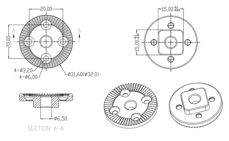 Lanparte Arri Rosetter Lock Un-threaded hole - Image 4