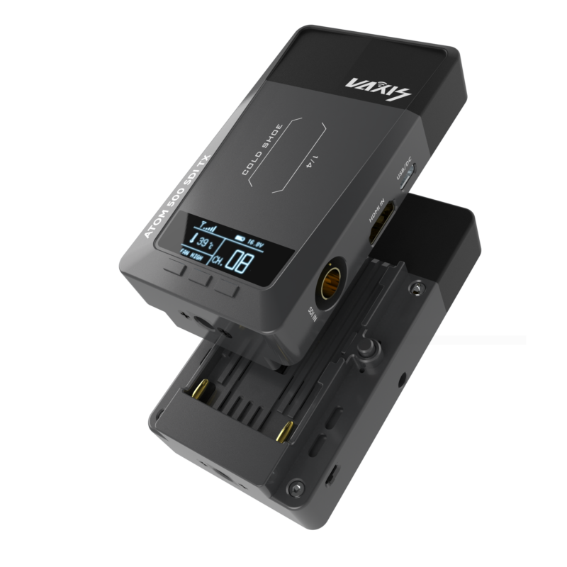 Vaxis Atom 500 3G-SDI & HDMI Wireless Video Transmission System BEST 1080P APP Monitoring 500 Feet Long Range Transmitter and Receiver Kit - Image 4