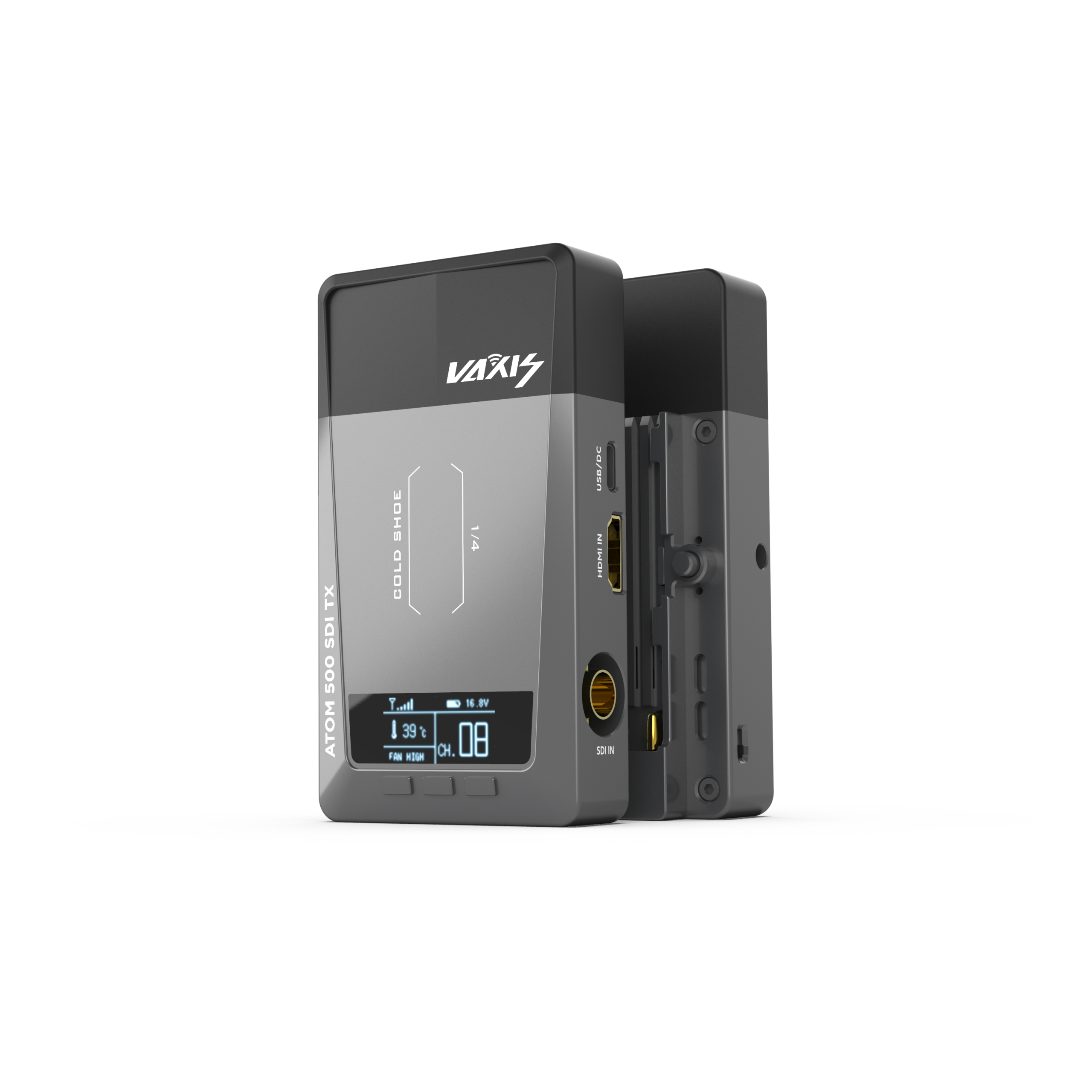 Vaxis Atom 500 3G-SDI & HDMI Wireless Video Transmission System BEST 1080P APP Monitoring 500 Feet Long Range Transmitter and Receiver Kit