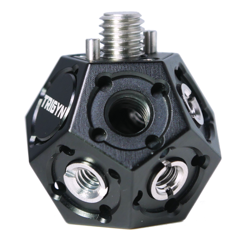 TRIGYN chEZball Best Modular Top Handle Extension Ball with 1/4-20 and 3/8-16 Mounts and ARRI Accessory Mounting Interface - Image 2