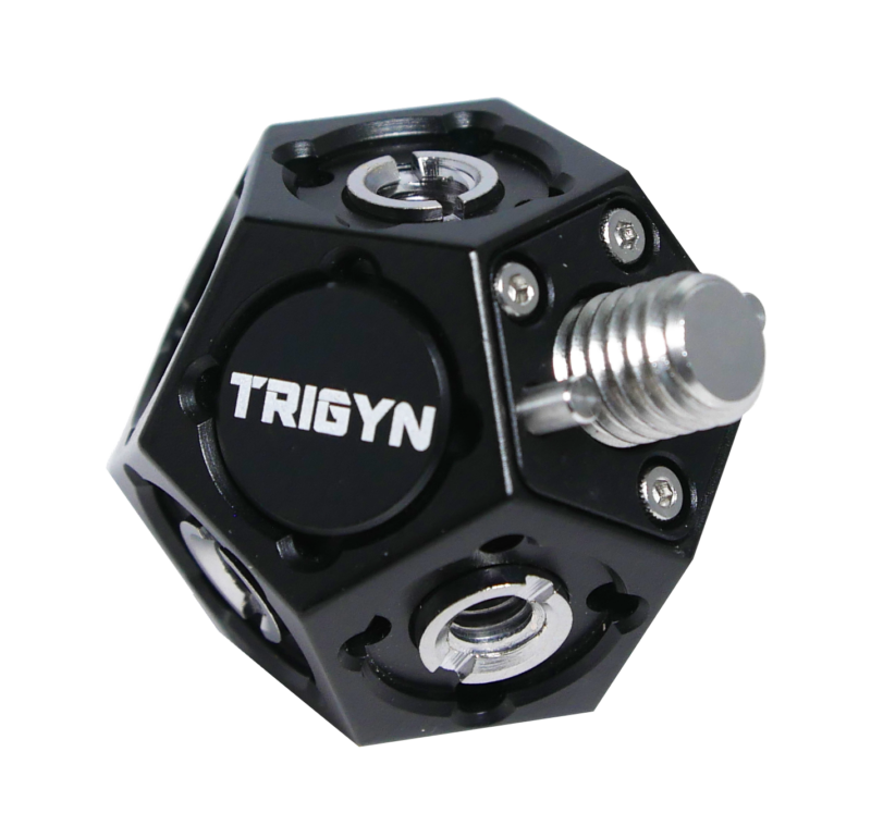 TRIGYN chEZball Best Modular Top Handle Extension Ball with 1/4-20 and 3/8-16 Mounts and ARRI Accessory Mounting Interface