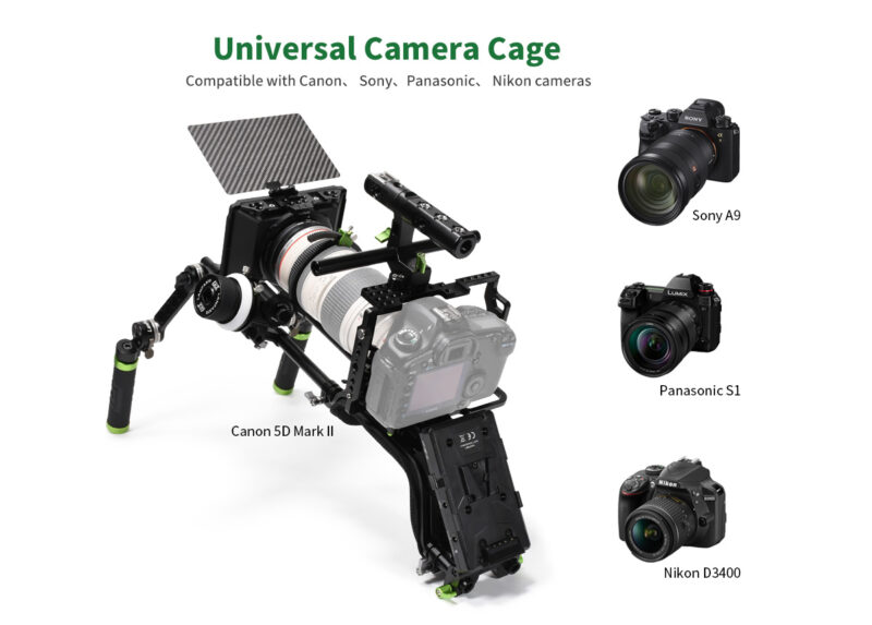 LanParte Universal Camera Compact Rig with ABS Case - Image 5