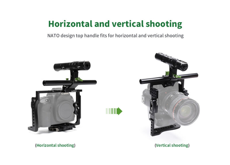 LanParte Universal Camera Cage with Top Handle - Image 6