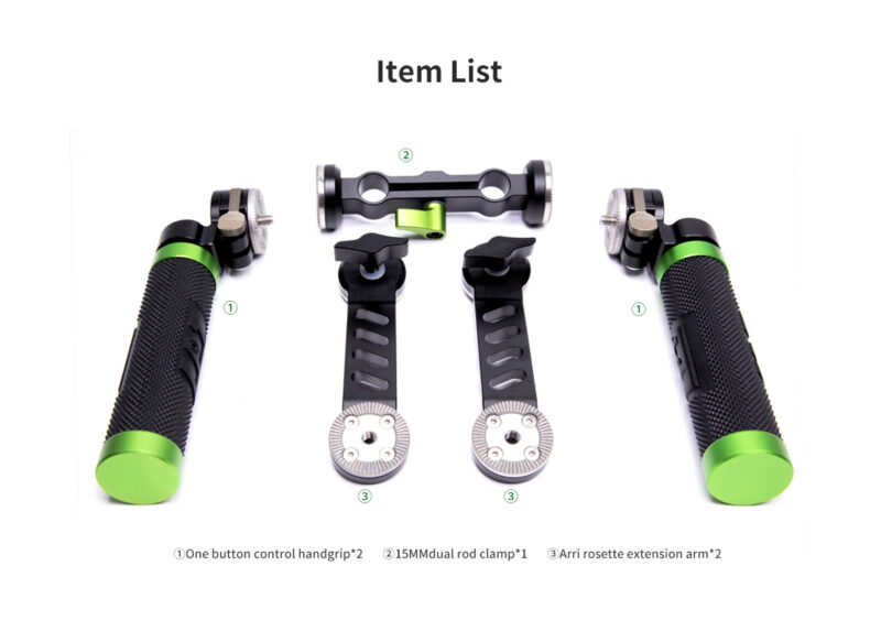 Lanparte Single Button Quick-Adjustable Rosette Handgrip - Image 7