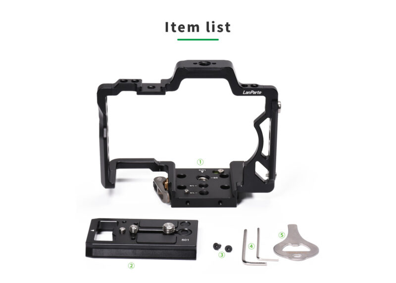 LanParte Sony A7R4 camera cage (Cage only) - Image 5