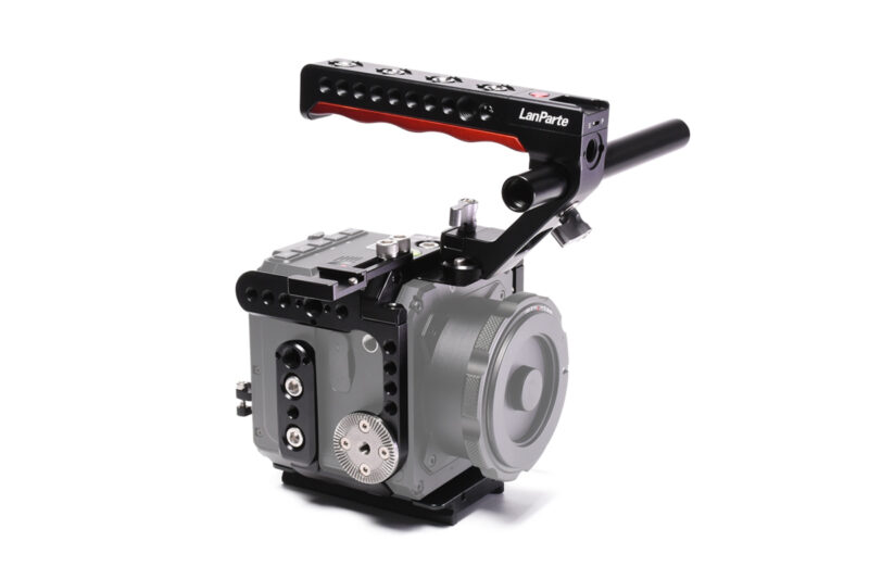 LanParte Z CAM E2-S6/F6/F8 camera cage with R/S LANC top handle