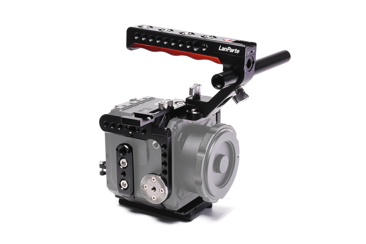 LanParte Z CAM E2-S6/F6/F8 camera cage with R/S LANC top handle