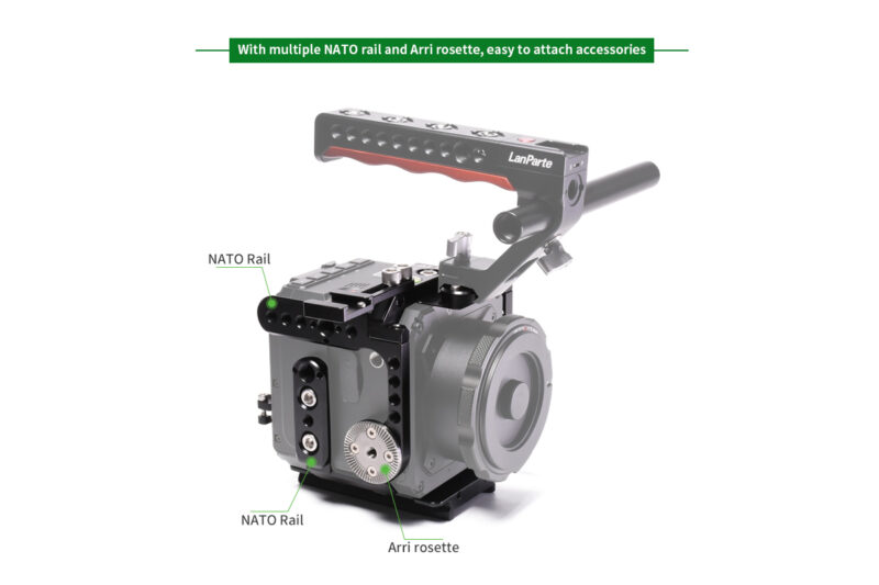 LanParte Z CAM E2-S6/F6/F8 camera cage(Cage only) - Image 4