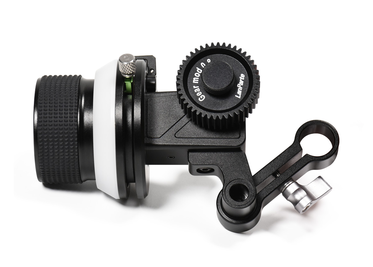 Lanparte Mini Follow Focus with Deployable Hard Stop