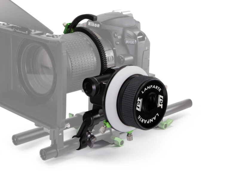 Lanparte Mini Follow Focus with Deployable Hard Stop - Image 2