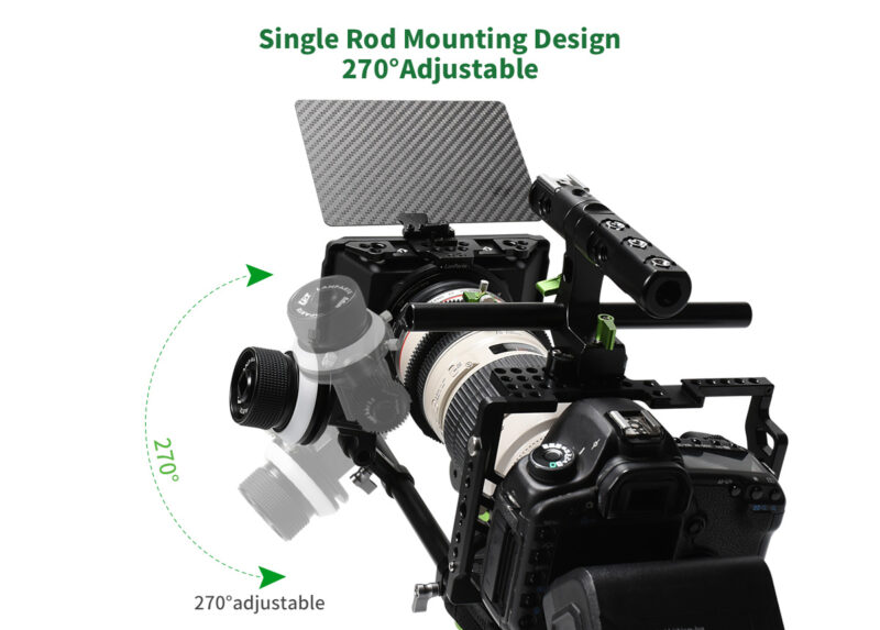Lanparte Mini Follow Focus with Deployable Hard Stop - Image 4