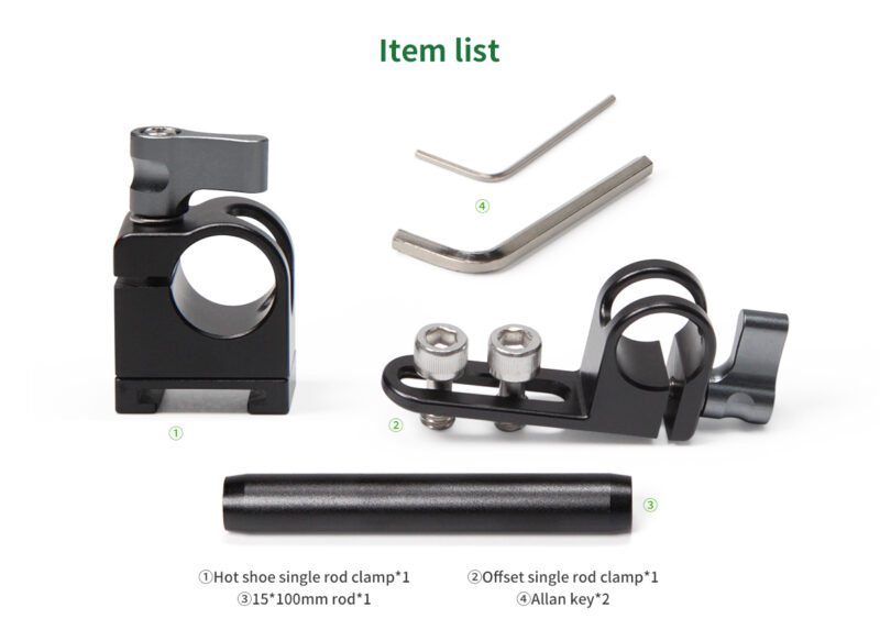Lanparte Offset Hot Shoe Mount Set - Image 5