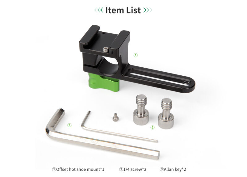 Lanparte Offset Hot Shoe Mount - Image 5