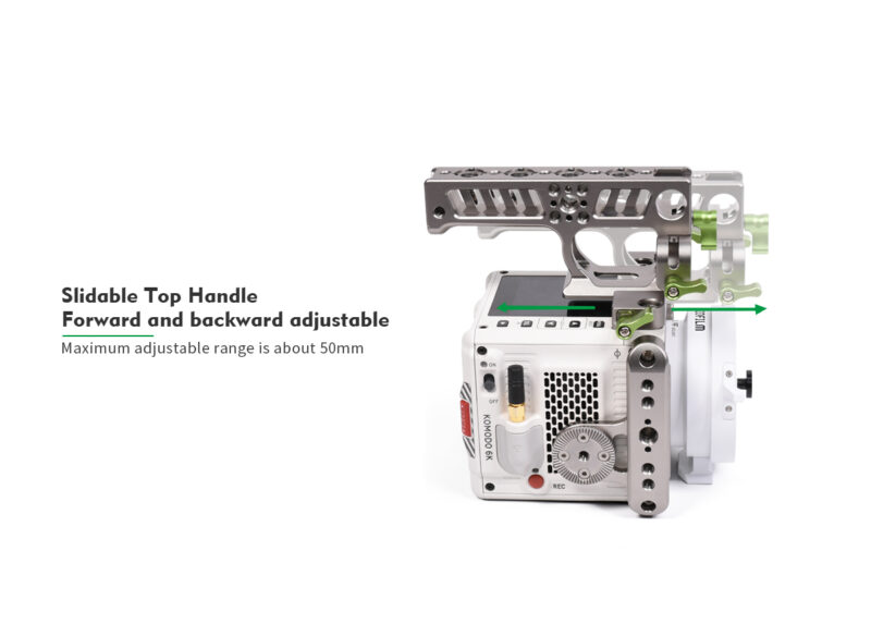 Lanparte KMDC-01 RED KOMODO 6K Camera Basic Cage Kit - Image 2
