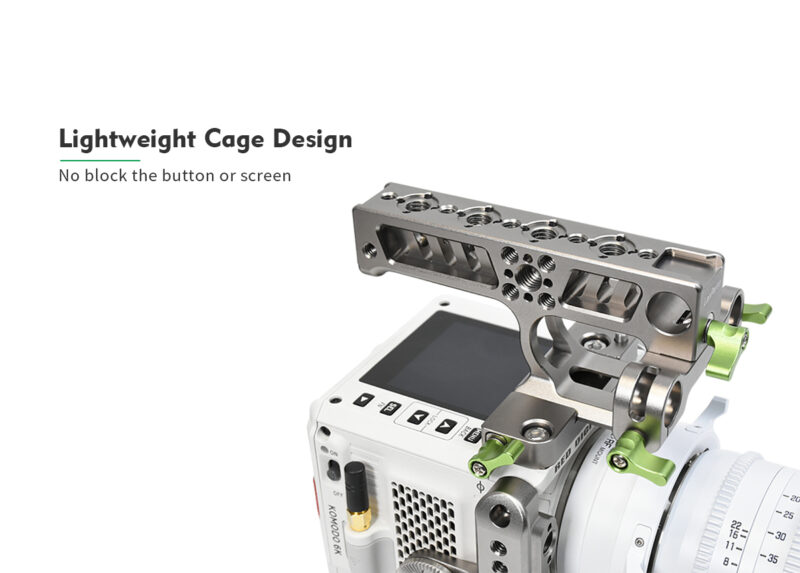 Lanparte KMDC-01 RED KOMODO 6K Camera Basic Cage Kit - Image 4