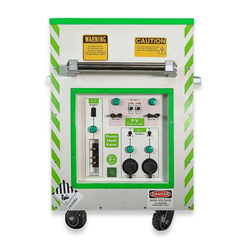 HYPERPOWER PowerVault 6510, 6.5KW, 10KWh, Portable Battery Power Generator - Image 4