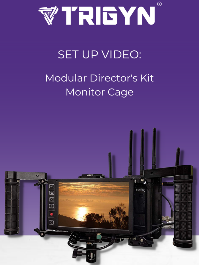 TRIGYN Director’s Single Monitor Cage Kit