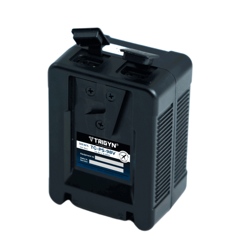 TRIGYN ATOM Pocket-Series 98Wh V Mount Mini Cine Rechargeable Li-ion Battery  TSA Safety On-Board Compliant - Image 4